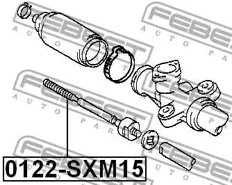 Осевой шарнир, рулевая тяга FEBEST 0122-SXM15 - Фото #1