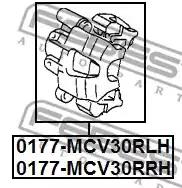 Тормозной суппорт FEBEST 0177-MCV30RRH - Фото #1