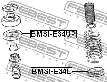 Тарелка пружины FEBEST BMSI-E34UP - Фото #1
