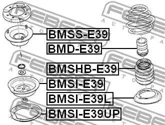Тарілка пружини FEBEST BMSI-E39L - Фото #1
