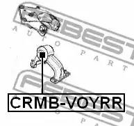 Подвеска, двигатель FEBEST CRMB-VOYRR - Фото #1