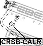 Опора, стабілізатор FEBEST CRSB-CALR - Фото #1