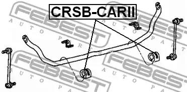 Втулка стабілізатора FEBEST CRSB-CARII - Фото #1