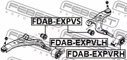 Подвеска FEBEST FDAB-EXPVS - Фото #1