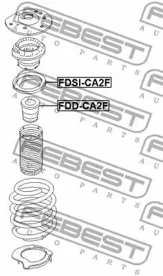 Тарелка пружины FEBEST FDSI-CA2F - Фото #1