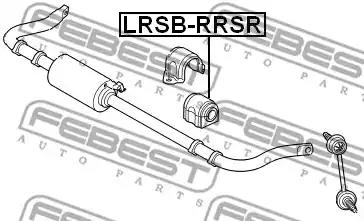 Опора, стабилизатор FEBEST LRSB-RRSR - Фото #1