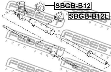 Подвеска, рулевое управление FEBEST SBGB-B12L - Фото #1