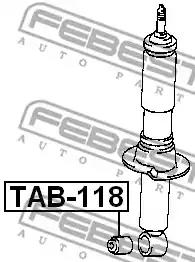 Дистанционная труба, амортизатор FEBEST TAB-118 - Фото #1