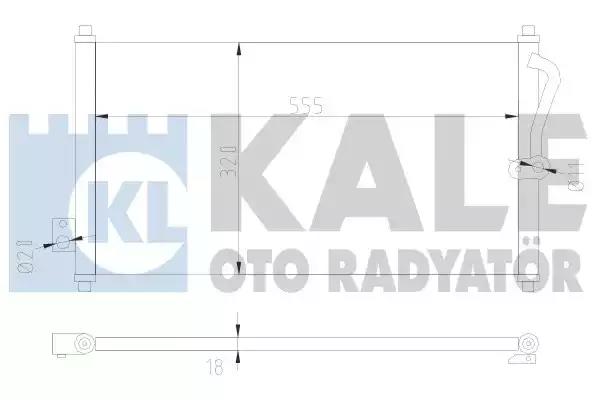 Конденсатор KALE OTO RADYATR 380500 - Фото #1