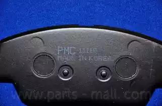 Комплект гальмівних колодок, дискове гальмо PARTS-MALL PKB-036 - Фото #3