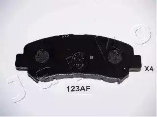 Комплект тормозных колодок, дисковый тормоз JAPKO 50123 - Фото #1