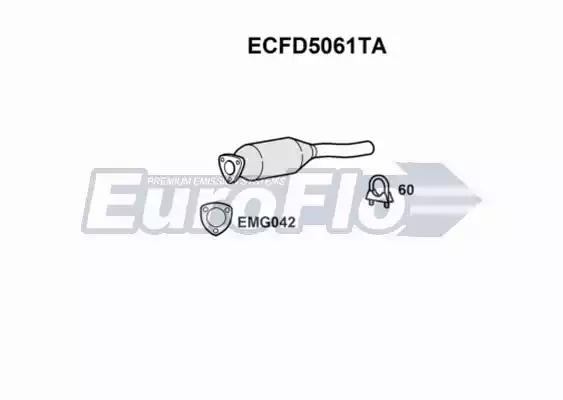 Автозапчастина EUROFLO ECFD5061TA - Фото #1