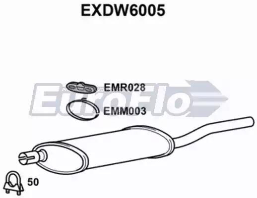 Амортизатор EUROFLO EXDW6005 - Фото #1