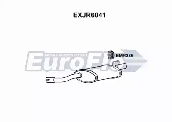 Амортизатор EUROFLO EXJR6041 - Фото #1