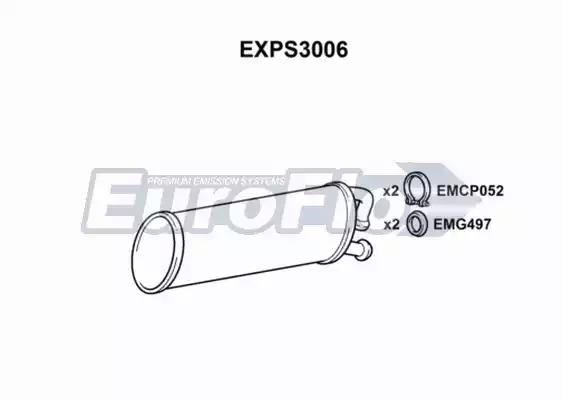 Амортизатор EUROFLO EXPS3006 - Фото #1