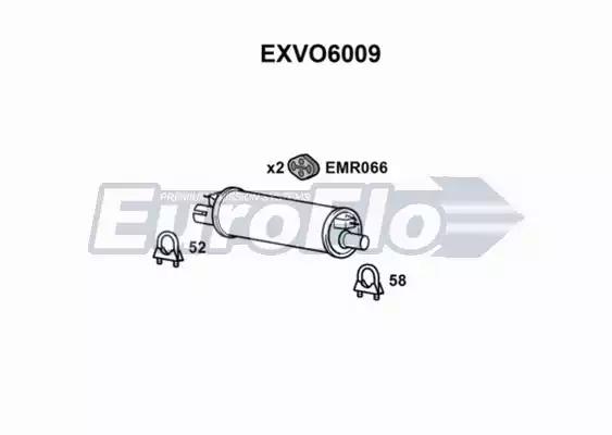 Амортизатор EUROFLO EXVO6009 - Фото #1
