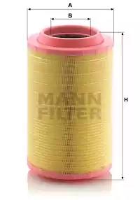 Воздушный фильтр MANN-FILTER C 25 860/8 - Фото #1