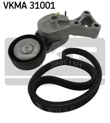 Поликлиновой ременный комплект SKF VKMA 31001 - Фото #1