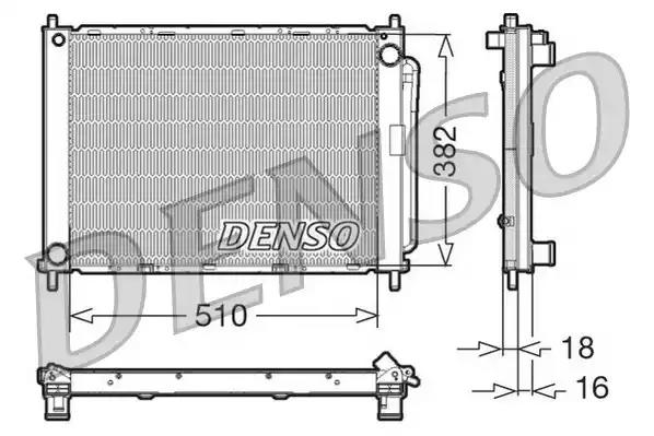 модуль охолодження DENSO DRM23100 - Фото #1
