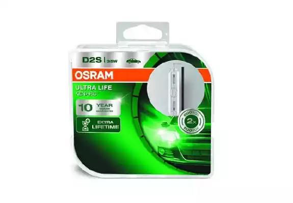 Ксенонова лампа Osram Ultra Life Xenarc D2S 85V 35W (2 шт.) OSRAM 66240ULT-HCB - Фото #1