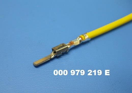 1 комплект отдельных проводов,каждый провод с 2 контактамив упаковке 5 штук'заказывается по 5 шт.' VAG 000 979 219 E - Фото #1