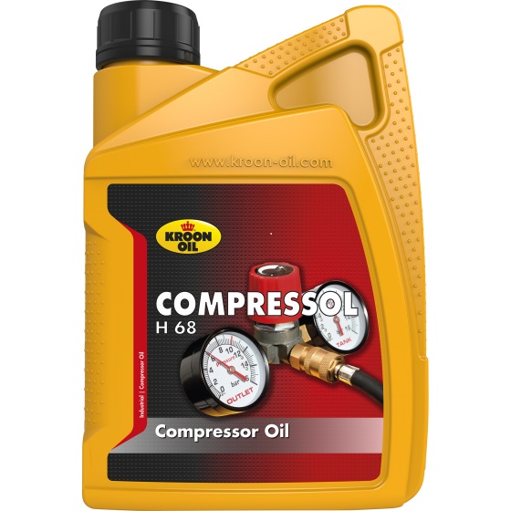 Масло компрессорное Kroon-Oil Compressol H68, 1 л KROON OIL 02218 - Фото #1