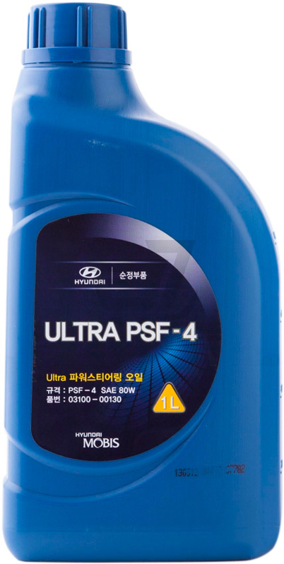 Жидкость ГУР (PSF-4) 1L Hyundai/Kia/Mobis 03100-00130