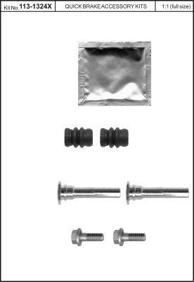 Шпильки направляющие тормозного суппорта, комплект OJD (QUICK BRAKE) 113-1324X - Фото #1