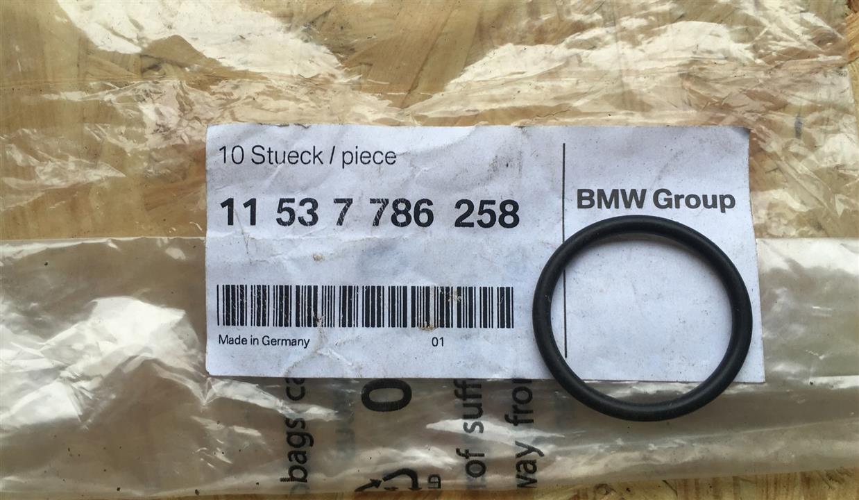 Прокладка патрубка BMW 11 53 7 786 258 - Фото #1