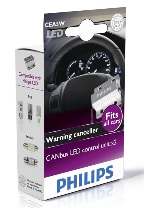 Обманка для LED ламп Philips LED-CANbus H7 PHILIPS 12956 2LED - Фото #1