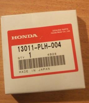 Кольца поршневые на 1 цилиндр, комплект Honda/Acura 13011-PLH-004 - Фото #1