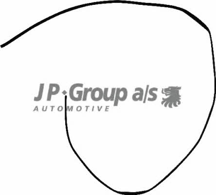 Прокладка, сдвигаемая панель крыши JP GROUP 1689801000 - Фото #1