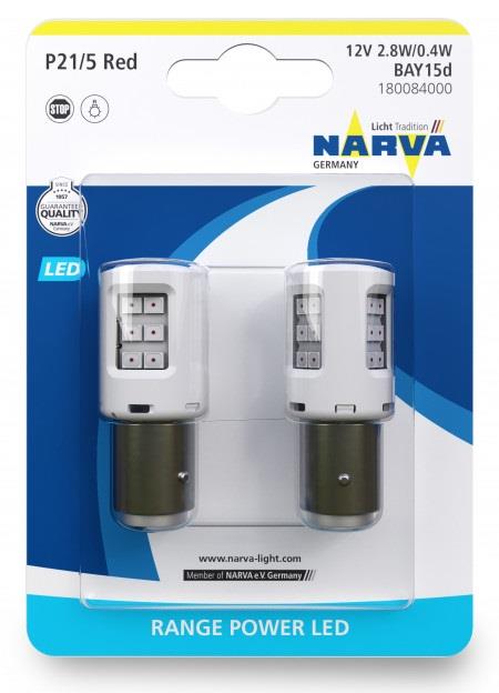 Світлодіодна лампа Narva Range Power LED P21/5W 12V BAY15d NARVA 180084000 - Фото #1