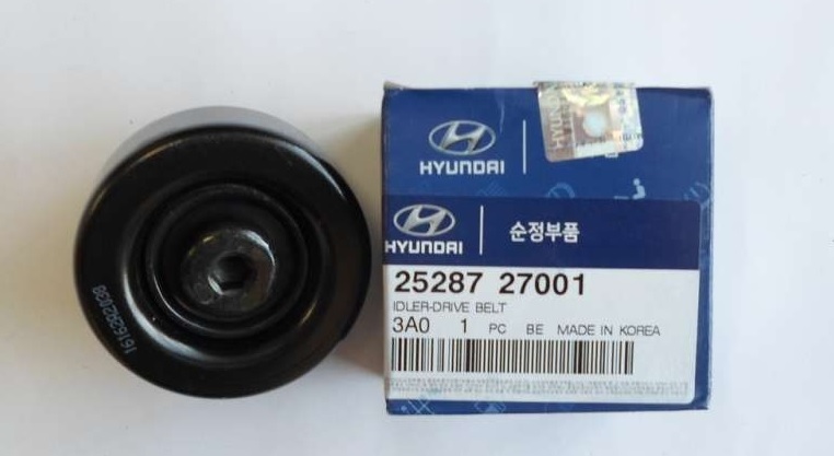 Ролик успокоения ремня генератора Hyundai/Kia/Mobis 25287-27001 - Фото #1