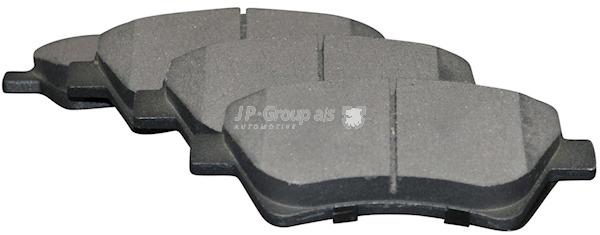 Комплект тормозных колодок, дисковый тормоз JP GROUP 4363601810 - Фото #1