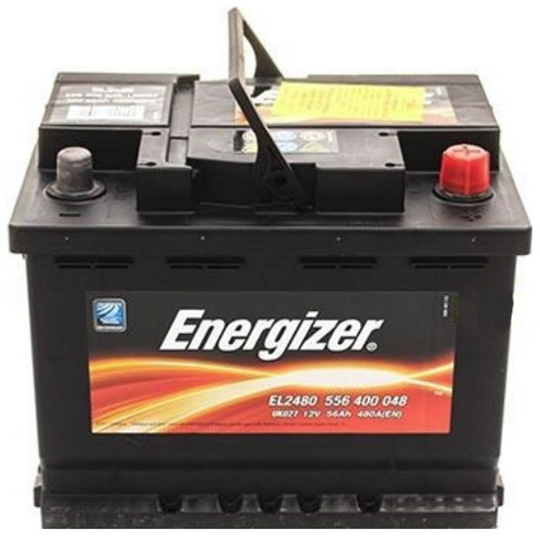 Акумулятор 56Ah-12v Energizer (242х175х190), R, EN480 ENERGIZER 556 400 048 - Фото #1