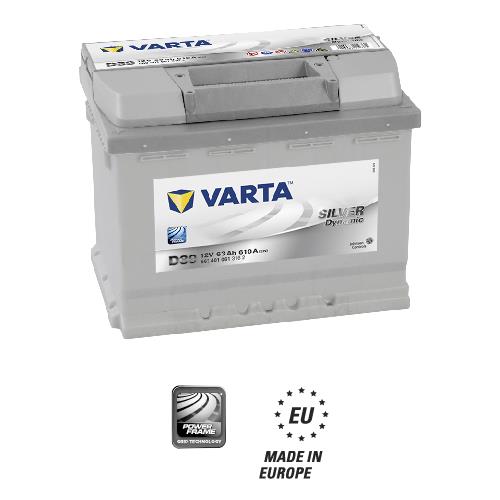 Акумулятор 63Ah-12v VARTA SD(D39) (242x175x190),L,EN610 VARTA 563 401 061 - Фото #1