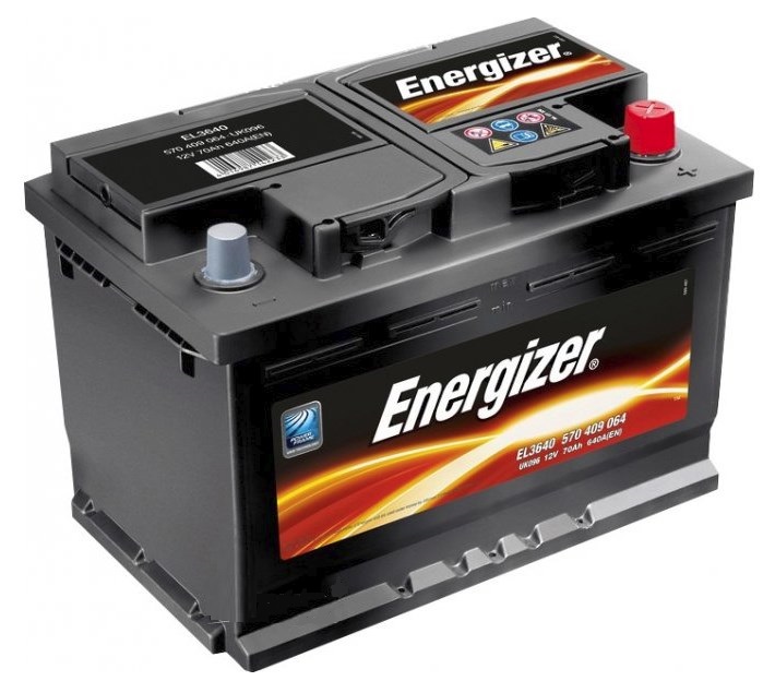 Акумулятор 70Ah-12v Energizer (278х175х190), R, EN640 ENERGIZER 570 409 064 - Фото #1