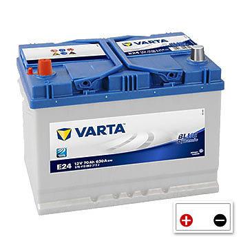 Аккумулятор 70Ah-12v VARTA BD(E24) (261х175х220),L,EN630 VARTA 570 413 063 - Фото #1