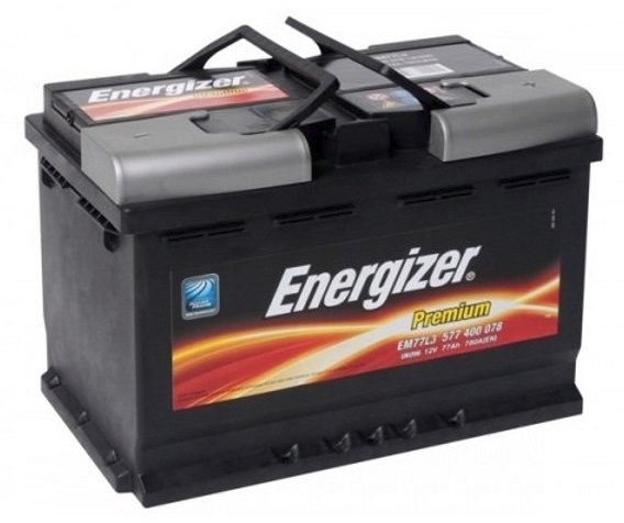 Акумулятор 77Ah-12v Energizer Prem. (278х175х190), R, EN780 ENERGIZER 577 400 078 - Фото #1