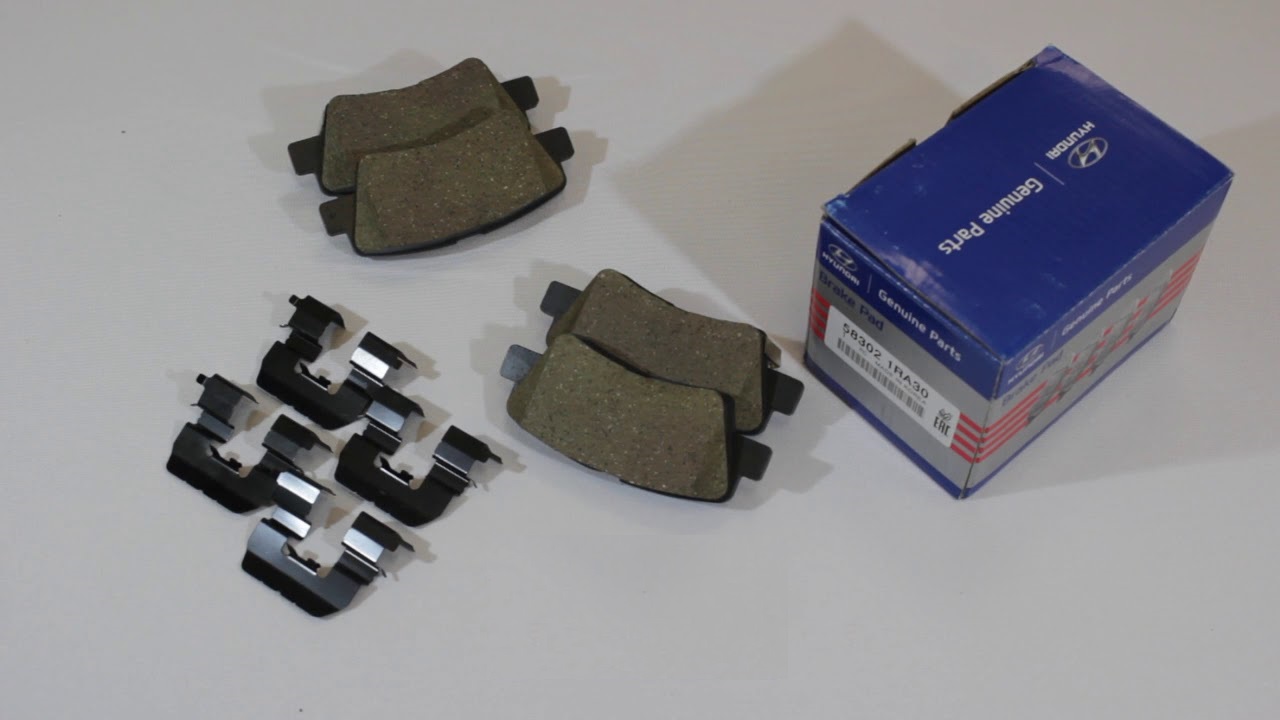 Колодки тормозные задние Hyundai/Kia/Mobis 58302-1RA30