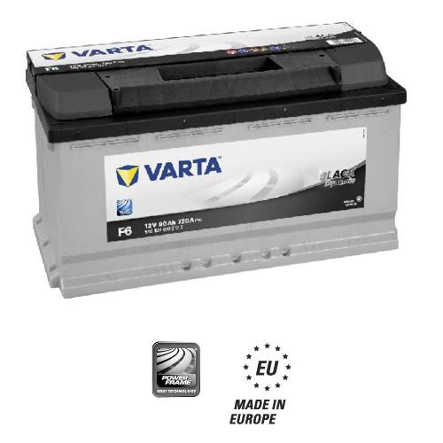 Аккумулятор 90Ah-12v VARTA BLD(F6) (353х175х190),R,EN720 VARTA 590 122 072 - Фото #1
