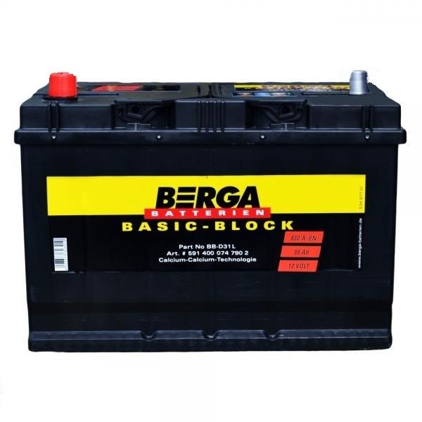 Стартерная аккумуляторная батарея BERGA 5954050837902 - Фото #1