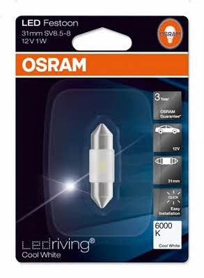 Лампа накаливания, oсвещение салона OSRAM 6431CW - Фото #1