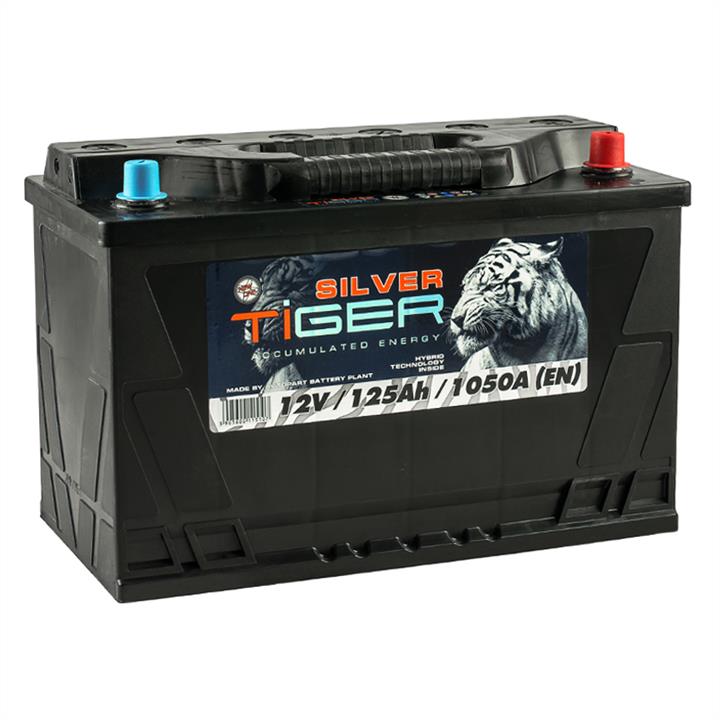 Батарея аккумуляторная Tiger Silver 12В 125Ач 1050A(EN) R+ Tiger AFS125-S00 - Фото #1