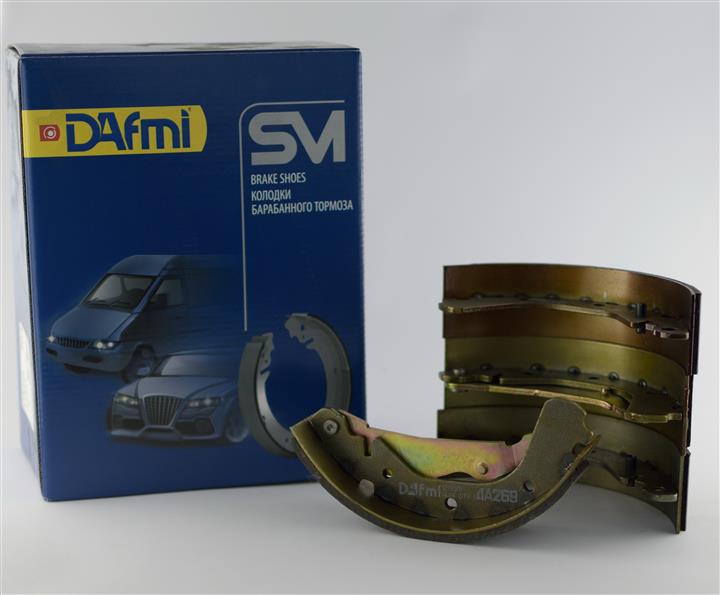 Колодки дискові гальмові, комплект DAFMI DA269 - Фото #1