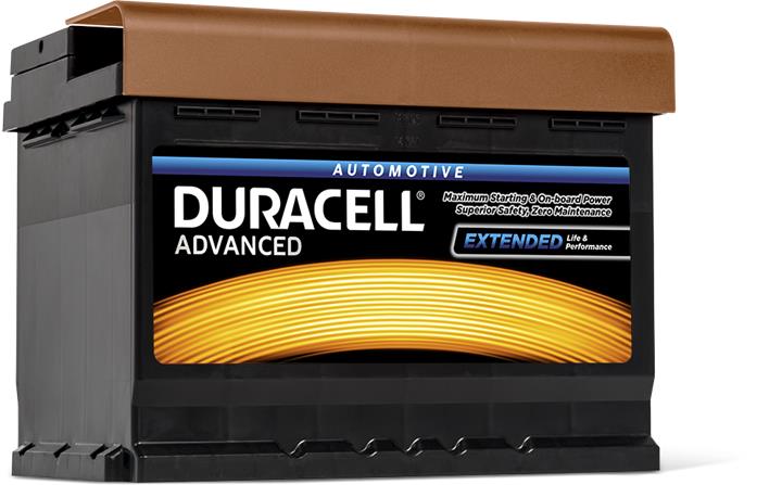 АКБ 62Ah 12V (241х175х190) R EN550A Duracell DA 62H