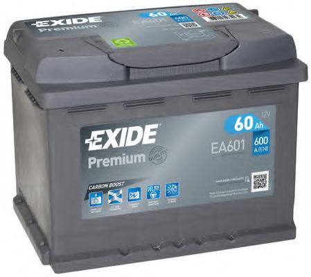 Стартерная аккумуляторная батарея EXIDE EA601 - Фото #1