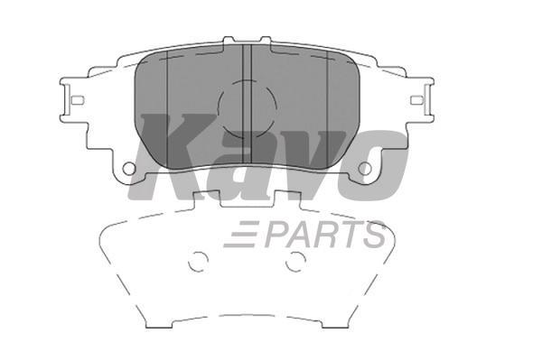 Комплект тормозных колодок, дисковый тормоз KAVO PARTS KBP-9141 - Фото #1
