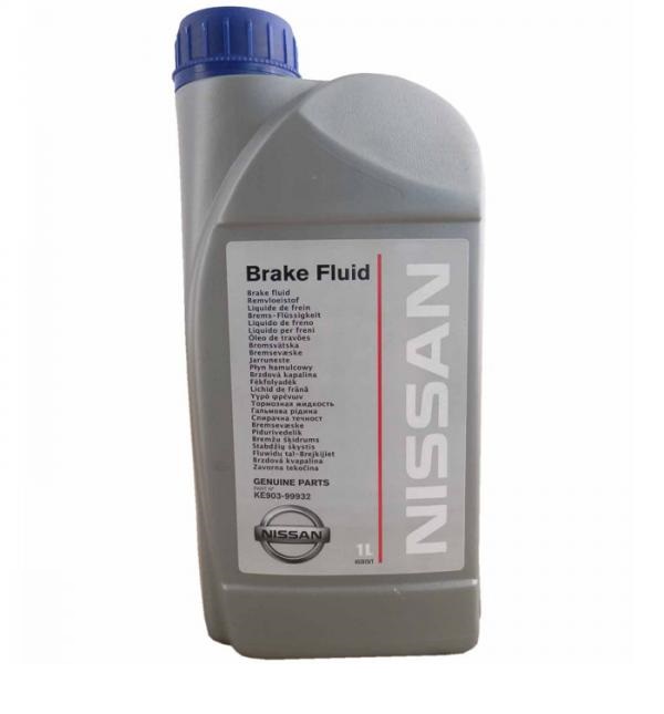 Рідина гальмівна Brake Fluid DOT 4, 1л Nissan/Infiniti KE903-99932 - Фото #1